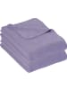 Erwin Müller Baumwolle Wohndecke 2er-Pack in flieder