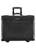 D&N Business & Travel 2 Rollen Businesstrolley 35 cm Laptopfach in schwarz