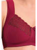 Anita Entlastungs BH ohne Bügel Havanna in Dark red