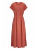 Hessnatur Hessnatur Jersey Kleid Knöchellang Relaxed aus reiner Bio-Baumwolle in terrakotta