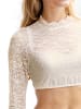 Nina von C. Dirndlbluse langarm in champagner