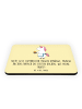 Mr. & Mrs. Panda Magnet Super Tante mit Spruch in Gelb Pastell