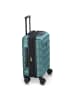 Delsey Meteor 4 Rollen Kabinentrolley 55 cm mit Dehnfalte petrol