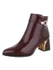 Ital-Design High Heel in Weinrot
