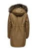 ONLY Langer Parka in Toasted Coconut