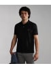 Napapijri Polo "Elbas Ss 4" in Schwarz