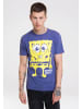 Logoshirt T-Shirts Spongebob Schwammkopf in blau