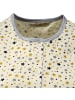 Erwin Müller Single-Jersey Schlafanzug in creme/hellgrau meliert