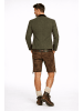 Berwin Edle Herren-Stehkragenjacke aus Streifenjacquard
