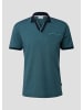 s.Oliver Polo-Shirt kurzarm in Blau