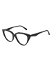 Ted Baker Damen Optische Fassungen Katzenauge Schwarz