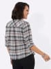 WITT WEIDEN Karo-Bluse in graphit-ecru-kariert