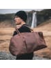 SID & VAIN Leder-Reisetasche Leder Weekender Unisex YALEZIP in braun