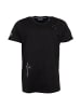 Roberto Geissini Stitch T-Shirt Schwarz