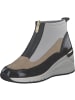 Marco Tozzi Stiefeletten in cream/black