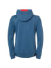 Kempa Kapuzenjacke PLAYER WOMEN in ice grau/fluo rot