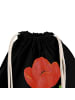 Mr. & Mrs. Panda wander rucksack Blume Mohnblume ohne Spruch in Schwarz