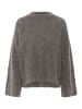 Karen By Simonsen Strickpullover KBBlake Baggy fit in Dark Gray Melange