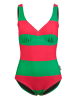 BECO the world of aquasports Badeanzug Hawaii Breeze in pink-grün