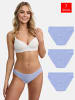 Tazzio Slip "F941" - 3er-Set - in Blau