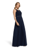 Vera Mont Abendkleid mit Plissee in Night Sky