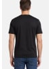 Redmond T-Shirt Basic in Grün / schwarz