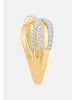 Diamant Exquis Ring aus 375 Gelbgold mit Diamant