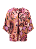 CARTOON Casual-Bluse mit Muster in Violett/Rosa