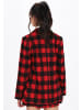 myMo ROCKS Women Blazer in black red check