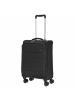 D&N Travel Line 9004 - 4-Rollen-Kabinentrolley S 55 cm (schwarz) in schwarz