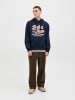 Jack & Jones Kapuzenpullover in Sky Captain