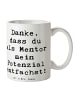 Mr. & Mrs. Panda Tasse Spruch Mentor Potenzial mit Spruch in Weiß
