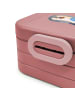 Mr. & Mrs. Panda MEPAL Bentobox Pinguin Lolli Motiv mit Spruch in Rot Pastell