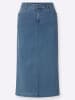 WITT WEIDEN Jeans-Rock in blue-bleached