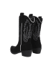 Ital-Design Stiefel in Schwarz