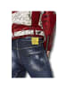 Dsquared2 Dark Ripped Bleach Jeans