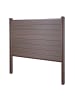 MCW WPC-Sichtschutz Savoie, Basiselement, 195cm braun