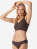 Schiesser Slip Invisible Cotton in deepbrown,terracotta,maple