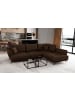 MF Design Lardo Recamiere Rechts in Braun -  (L) 191 x (B) 276 x (H) 90 cm