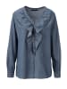 Aniston SELECTED Jeansbluse in jeansblau