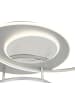 Globo lighting Deckenleuchte "JOHNSON" in silver