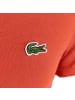 Lacoste halbarm Poloshirt Slim Fit in Lachsrot