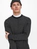 Only&Sons Pullover Rundhals Langarm Sweater in Dunkelblau