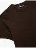 KOTON TSHIRT SS BSC in Braun