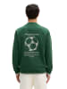 Marc O'Polo MOP Club '67  Football Sweater in Ivy Green