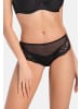 Teyli Mesh Slip mit floraler Spitze Exclusive in schwarz