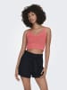 JACQUELINE de YONG Gestricktes Crop Top JDYIDA in Rosa-2