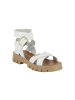 Les Tropéziennes par M Belarbi Sandalen mit Absätzen aus Leder Tiana Weiß