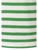 More & More bequemes, softes Kurzarmshirt, gestreift in green/offwhite