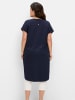 sheego Shirtkleid in marine